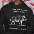 Wild Boar Saying Jägerlatein Hunter Slogan Hoodie Lustige Geschenke