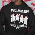 Williamson Family Name Williamson Family Christmas Hoodie Funny Gifts