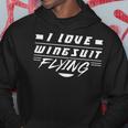 Wingsuit Wingsuiting Wing Suit Flying Pilot Hoodie Unique Gifts