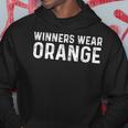 Winners Wear Orange Color War Camp Team Game Competition Hoodie Unique Gifts