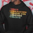 Wir Bbraucht Mehron Meiner Sorte Cool And Ironic Hoodie Lustige Geschenke