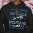 Wolfgang First Name Lettering Boys Hoodie Lustige Geschenke