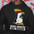 Work Smarter Not Harder Linux Penguin For Programmers Hoodie Unique Gifts
