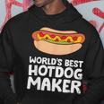 World's Best Hotdog Maker Hot Dog Hoodie Unique Gifts