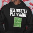 Worlds Best Platzwart Greenkeeper Football Pitch Kapuzenpullover Lustige Geschenke