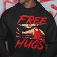 Wrestling Wrestler Free Hugs Hoodie Unique Gifts