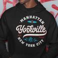 Yorkville Manhattan New York Vintage Graphic Hoodie Unique Gifts