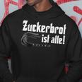 Zuckerbret Ist Alle Zuckerbret Ist Aus Hoodie Lustige Geschenke