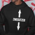 Zweisitzer Zwei-Sitzer Two-Seater Twoseater Hoodie Lustige Geschenke