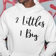 2 Littles 1 Big Sorority Twins University Greek Life Hoodie Unique Gifts