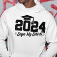 2024 Senior Graduation Autograph Class Of 2024 Hoodie Unique Gifts