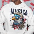 4Th Of July Patriotic Eagle July 4Th Usa Murica Hoodie Unique Gifts