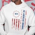 An American Original 1974 Year Of Birth Vintage Murica Flag Hoodie Unique Gifts