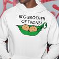 Big Brother Of Twins Two Peas In A Pod Hoodie Unique Gifts