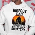 Bigfoot Dad Retro Papa Squatchintage Sasquatchatertag Kapuzenpullover Lustige Geschenke