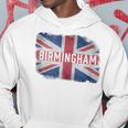 Birmingham United Kingdom British Flag Vintage Uk Souvenir Hoodie Unique Gifts