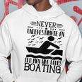 Boating Lover Never Underestimate An Old Man Hoodie Personalized Gifts