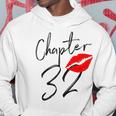 Chapter 32 Years Lips Love 32 Nd Birthday Born In 1989 Hoodie Unique Gifts