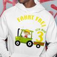 Children's Birthday Ich Bin 3 Jahre Traktor Boy Hoodie Lustige Geschenke