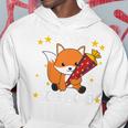 Children's Endlich Schulkind Fox School Cone School Cute Fox 80 Hoodie Lustige Geschenke