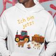 Children's Ich Bin 3 Jahre 3 Jahre Dritter Mit Kühen German Hoodie Lustige Geschenke