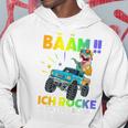 Children's Schulkind 2023 With Dino Bäm Ich Rocke Die Schule Hoodie Lustige Geschenke