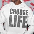 Choose Life Pro-Life Rétro Années 80 Sweat à capuche Cadeaux drôles