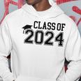 Class Of 2024 High School Senior Graduation Cap Varsity Hoodie Unique Gifts