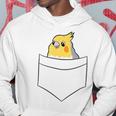 Cockatiel In Bag Bird Cockatiel Cockatiel Parakeet Hoodie Lustige Geschenke