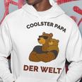 Coolster Papa Der Weltater Outfitatertag Bester Papa Kapuzenpullover Lustige Geschenke