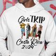 Costa Rica Girls Trip 2024 Birthday Squad Vacation Party Hoodie Unique Gifts