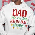 Dad Of The Little Bug Hunter Family Ladybug Birthday Hoodie Unique Gifts