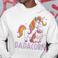 Dadacorn Einhorn Papa Und Baby Weihnachten Papa Kapuzenpullover Lustige Geschenke