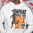 What Does The Fox Say Hoodie Unique Gifts