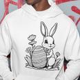 Easter Bunny Ausmalen Und Selbst Bemalen Hoodie Lustige Geschenke