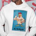 El Gallo Lottery Tradicional Vintage Rooster Hoodie Unique Gifts