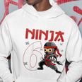 Enfant Birthday Ninja Cadeau D'anniversaire 6 Ans Pour Garçon Sweat à capuche Cadeaux drôles
