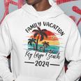 Family Vacation 2024 Vintage Florida Key Largo Beach Hoodie Unique Gifts