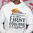 My First Cruise 2024 Family Vacation Cruise Ship Travel Hoodie Unique Gifts