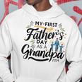 My First Father's Day As A Grandpa 2024 First Grandpa Day Hoodie Funny Gifts