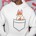 Fox In The Pocket Cute Baby Pocket Fox Hoodie Personalized Gifts
