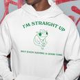 Frog I'm Straight Up Not Even Having A Good Time Hoodie Funny Gifts