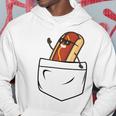 Hotdog In A Pocket Meme Grill Cookout Barbecue Joke Hoodie Unique Gifts