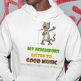Singing Cat Awesome For Music Lover Hoodie Unique Gifts
