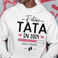 Future Tata 2024 Annonce Grossesse Premier Bébé Tata 2024 Sweat à capuche Cadeaux drôles