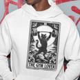 The Gym Lover Tarot Card Cats For Workout Fitness Fan Hoodie Funny Gifts
