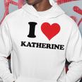 I Heart Katherine First Name I Love Personalized Stuff Hoodie Personalized Gifts