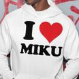 I Heart Miku First Name I Love Personalized Stuff Hoodie Unique Gifts