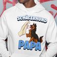 Herren Schäferhund Hund Papa Raglan Kapuzenpullover Lustige Geschenke