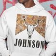 Howdy Cojo Johnson Western Style Team Johnson Family Reunion Hoodie Funny Gifts